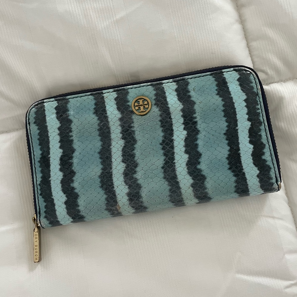 Tory Burch Snakeskin Wallet
